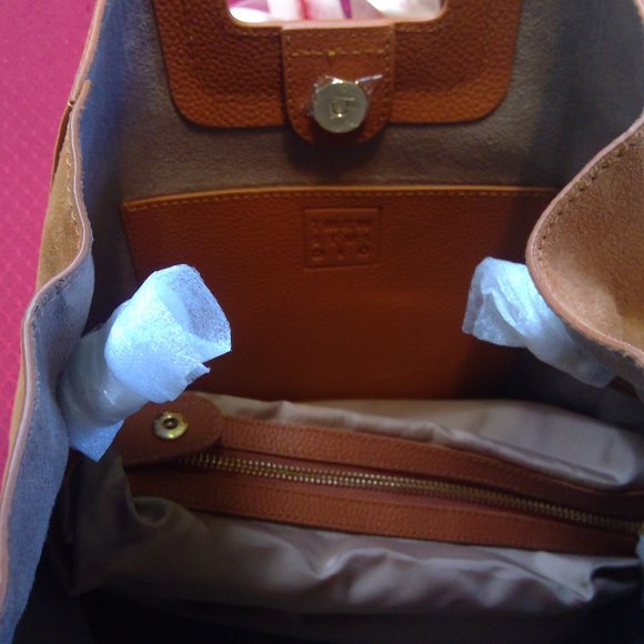 TMRW Studio Antonio Suede/Leather Bag - Picture 5 of 8